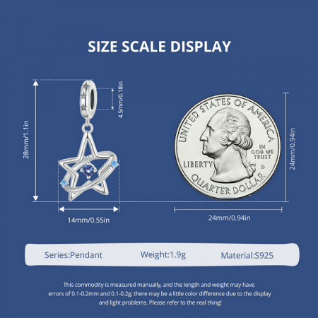 Pandantiv argint steaua visatoare [13]