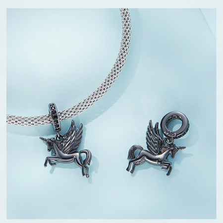 Pandantiv argint unicorn [5]