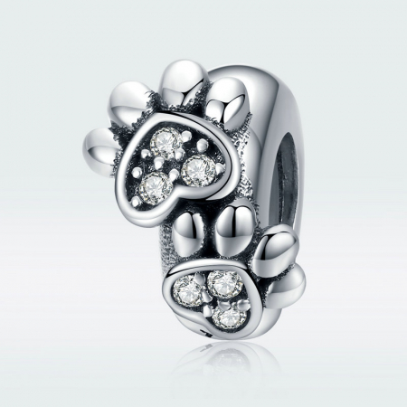 Pandantiv argint urme de labute [4]