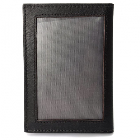 Portcard piele naturala Bellugio PCA40 Negru [3]