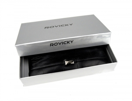 Portchei piele naturala cu 2 compartimente Rovicky, PCH300, Negru [11]