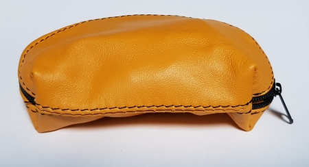 Portchei piele naturala Galben pentru chei lungi PCH72 [0]