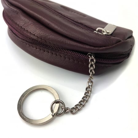 Portchei piele naturala Bellugio PCH02 Bordo [1]