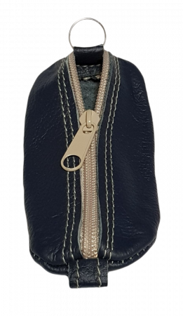 Portchei piele naturala Bleumarin pentru chei lungi PCH64 [0]