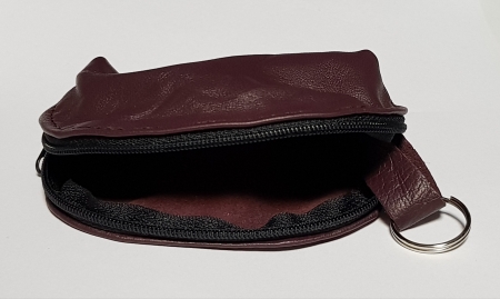 Portchei piele naturala Maron pentru chei lungi PCH70 [2]