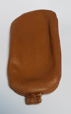 Portchei piele naturala Maron pentru chei lungi PCH65 [2]