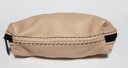 Portchei piele naturala Bej pentru chei lungi PCH74 [3]