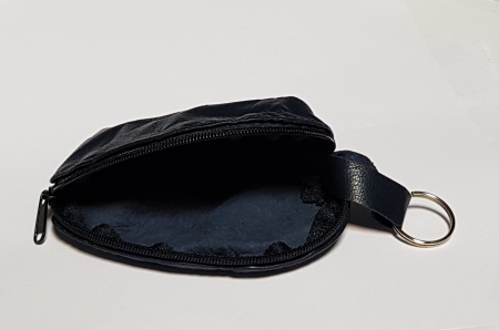 Portchei piele naturala Negru pentru chei lungi PCH68 [2]