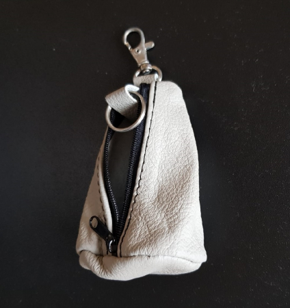 Portchei piele naturala PCH103 Gri Deschis [1]