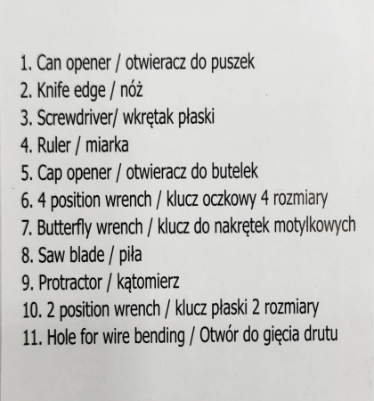 Card multifunctional de supravietuire cu 11 functii [6]