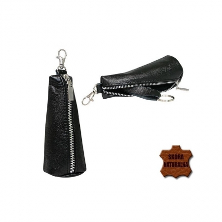 Portchei piele naturala Bordo (inchis) pentru chei lungi PCH62 [5]