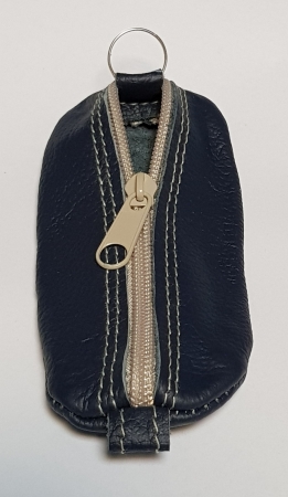 Portchei piele naturala Bleumarin pentru chei lungi PCH64 [1]