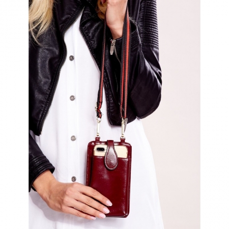 Portdocument (mini-borseta de umar) cu husa telefon din piele ecologioca (PU)   BOR10 [6]