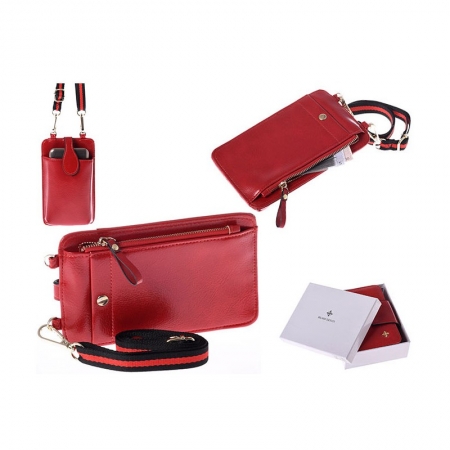 Portdocument (mini-borseta de umar) cu husa telefon din piele ecologioca (PU)   BOR10 [3]