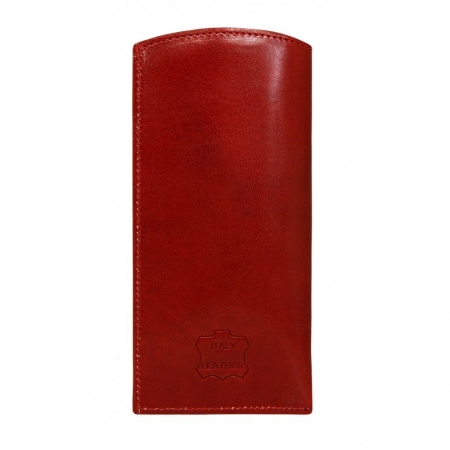 Toc ochelari (etui) sau husa telefon piele naturala Rosu - POC03 [7]