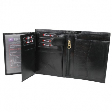 Portofel barbatesc din piele naturala Bellugio PORMZ015  [2]