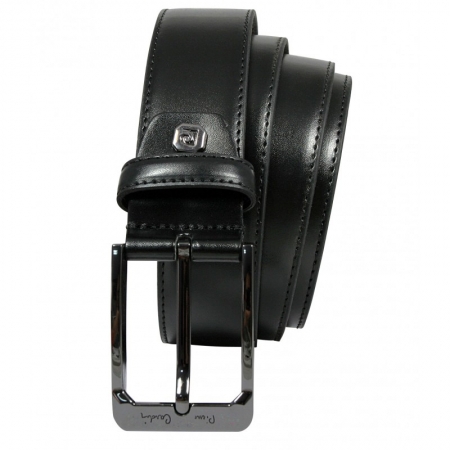 Set cadou barbati din piele naturala, Negru, PORM632 [1]