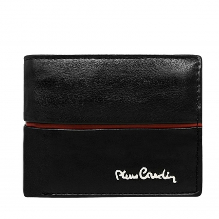 Portofel barbati + curea (set piele naturala) Pierre Cardin PORM88 Negru [2]