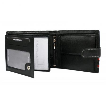 Portofel barbati din piele naturala BeSpecial PORM606 Negru [1]