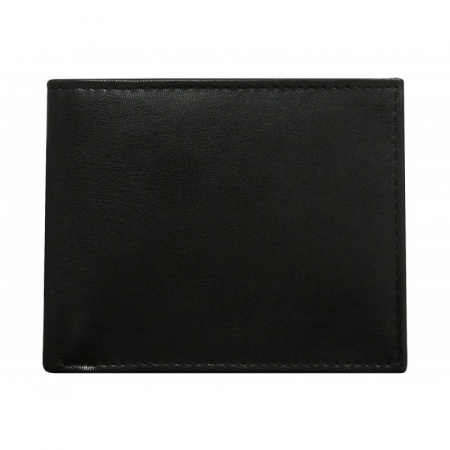 Portofel barbati din piele naturala PORMG031 Negru, cu protectie RFID [0]