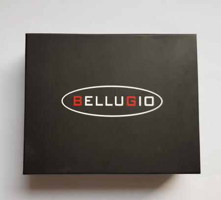 Portofel barbati din piele naturala cu dunguta rosie Bellugio PORMZ007 [6]