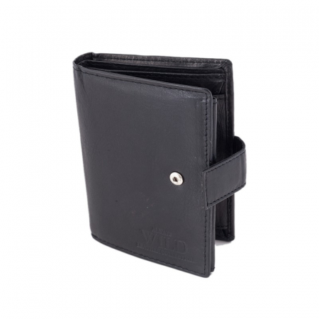 Portofel barbati din piele naturala PORMG057 Negru, cu RFID [2]