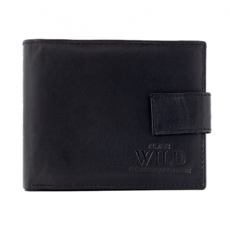 Portofel barbati din piele naturala PORMG058 Negru, cu RFID [6]