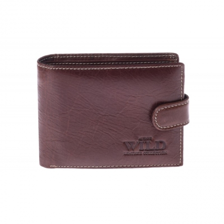 Portofel barbati din piele naturala Wild PORM564 Maron [0]