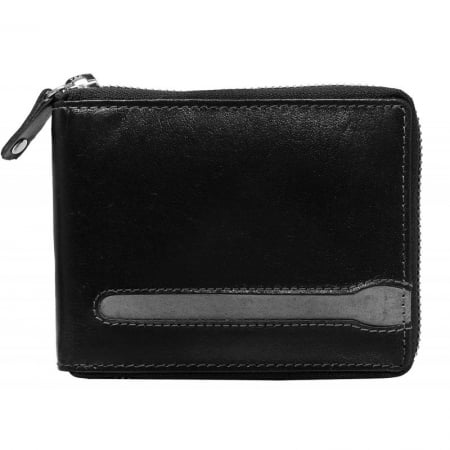 Portofel barbati din piele naturala Wild PORM567 Negru [0]