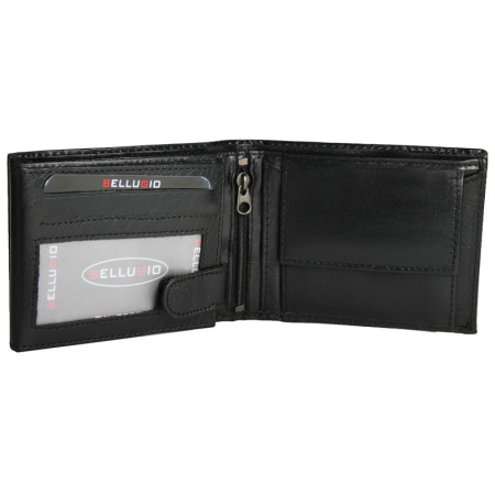 Portofel barbati piele naturala Bellugio PORM20 Negru [4]