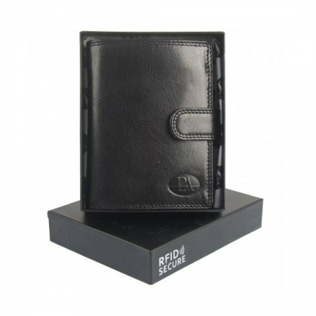 Portofel barbati de lux din piele naturala PORMG038 Negru [3]