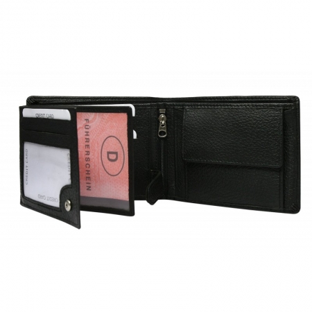 Portofel barbati piele naturala  PORM80 Negru [1]