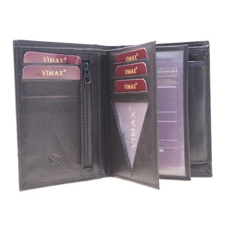 Portofel barbati piele naturala Vimax PORM28 Negru [1]