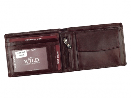 Portofel barbati piele naturala Wild PORM203 Maron [1]