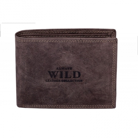 Portofel barbati piele naturala Wild PORM41 Maron [0]