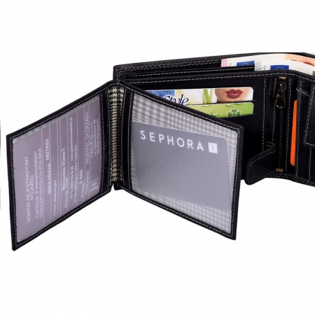 Portofel barbati piele naturala Wild PORM41 Maron [2]