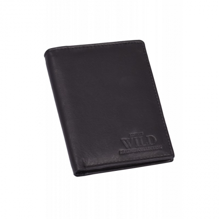 Portofel barbati piele naturala Wild PORM55 Negru [0]
