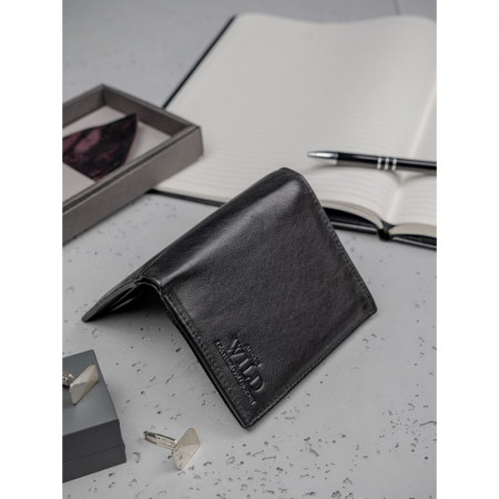 Portofel barbati piele naturala PORMG020 Negru [7]