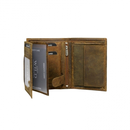 Portofel barbati piele naturala Wild PORM64 Maron [1]