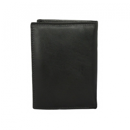 Portofel barbati, PORMG017, piele naturala, Negru, cu RFID [2]