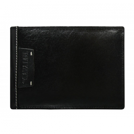 Portofel barbati, PORMG012, piele naturala, Negru [0]