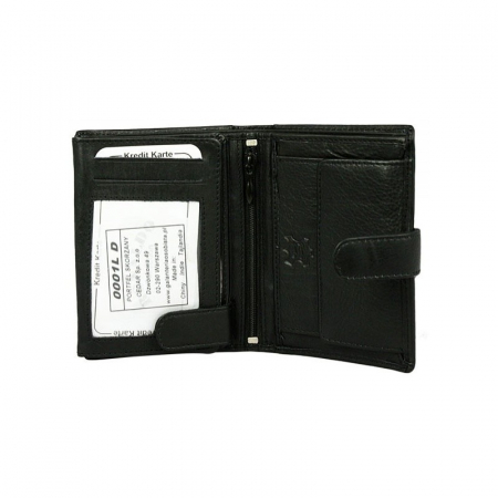 Portofel barbati, PORMG019, piele naturala, Negru, cu RFID [4]