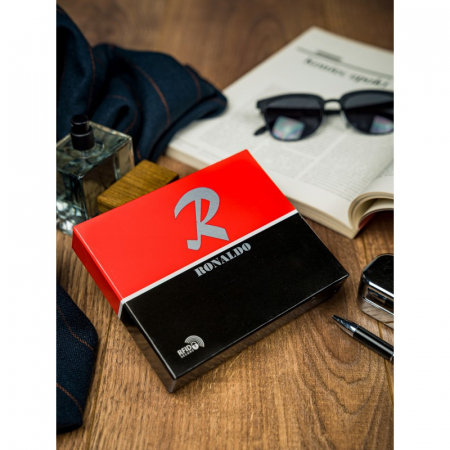 Portofel barbati, PORMG036, piele naturala, Negru, cu RFID [5]