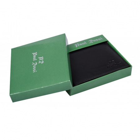 Portofel barbati, PORMG022, piele naturala, Negru, cu RFID [14]
