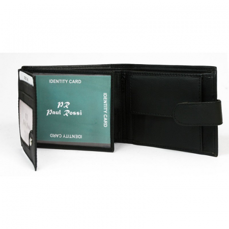 Portofel barbati, PORMG023, piele naturala, Negru, cu RFID [1]