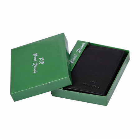 Portofel barbati, PORMG061, piele naturala, Negru, cu RFID [6]