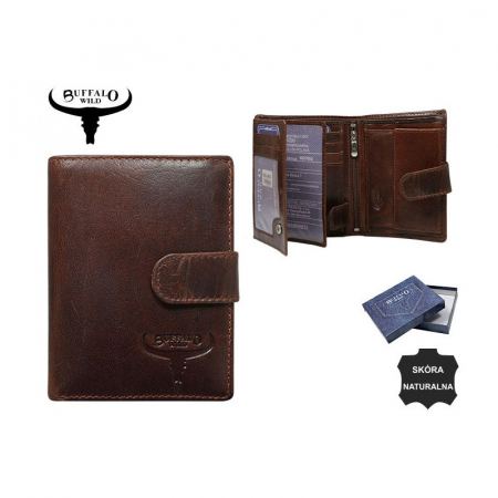 Portofel barbati, PORMG041, piele naturala, maron coniac, cu RFID [8]