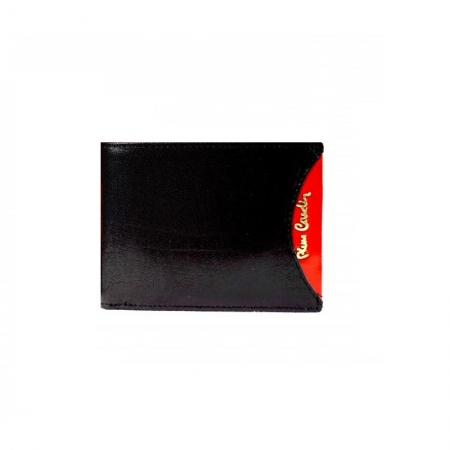 Portofel unisex PORMGP12 Negru, Piele naturala [0]