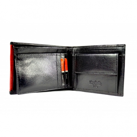Portofel barbati PORMGP13 Negru, Piele naturala [2]