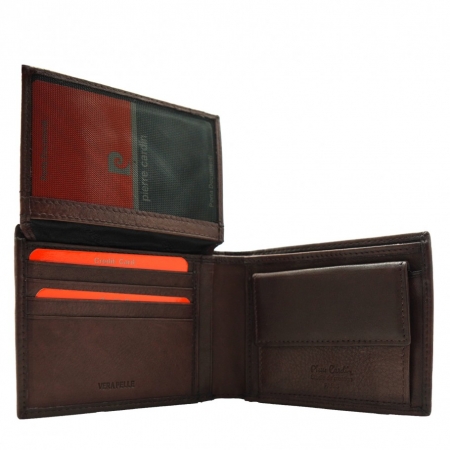Portofel barbati PORMGP2 Bordo, Piele naturala [2]